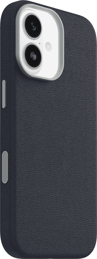 Otterbox Symmetry iPhone 17 Backcover mit MagSafe Magnet Leder Blau