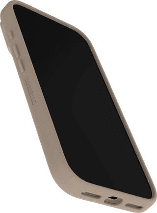 Otterbox Symmetry iPhone 17 Pro Backcover mit MagSafe Magnet Leder Grau