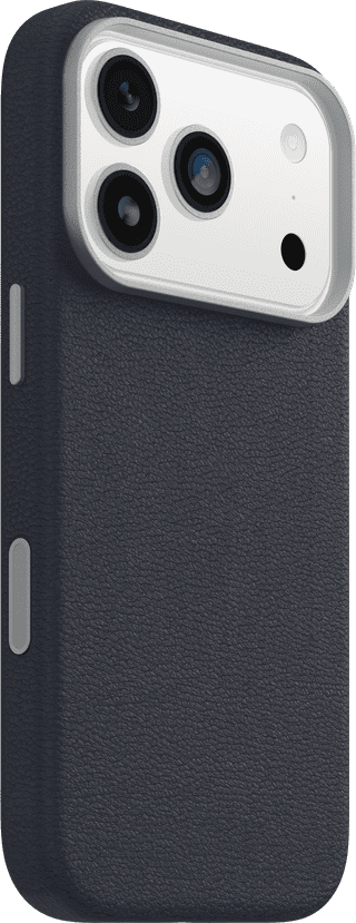 OtterBox Symmetry iPhone 17 Pro Back Cover with MagSafe Magnet Leather Blue