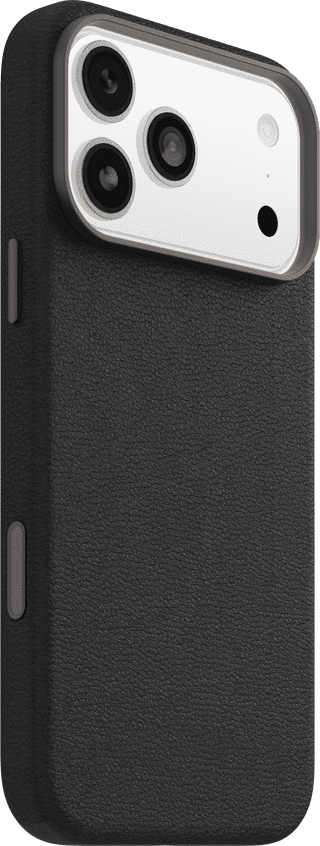 Otterbox Symmetry iPhone 17 Pro Max Backcover mit MagSafe Magnet Leder Schwarz