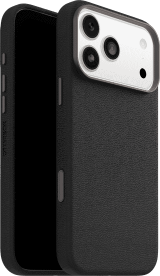 Otterbox Symmetry iPhone 17 Pro Max Backcover mit MagSafe Magnet Leder Schwarz