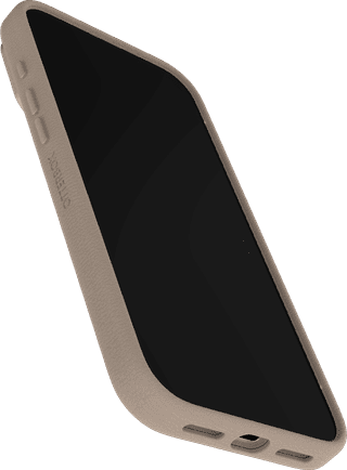 Otterbox Symmetry iPhone 17 Pro Max Backcover mit MagSafe Magnet Leder Grau