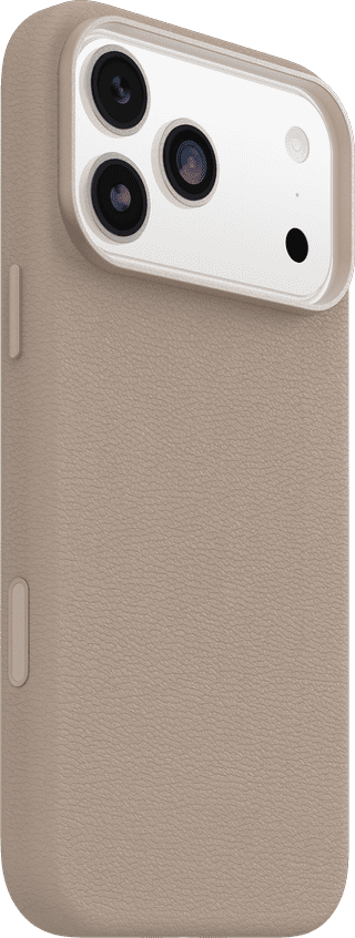 Otterbox Symmetry iPhone 17 Pro Max Backcover mit MagSafe Magnet Leder Grau