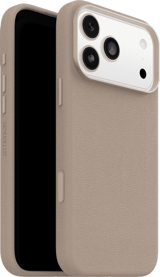 Otterbox Symmetry iPhone 17 Pro Max Backcover mit MagSafe Magnet Leder Grau