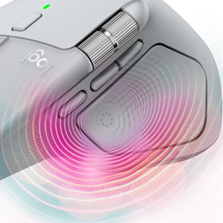 Logitech MX Master 4 Hellgrau