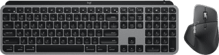 Logitech MX Master 4 for Mac Space Black + Logitech MX Keys S for Mac QWERTZ Black