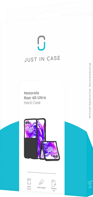 Just in Case Motorola Razr 60 Ultra Hard Case Black