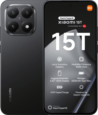 Xiaomi 15T 256 GB Schwarz 5G