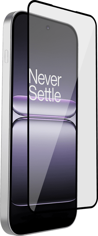 BlueBuilt OnePlus Nord 5 Backcover Schwarz + Panzerglas Doppelpack