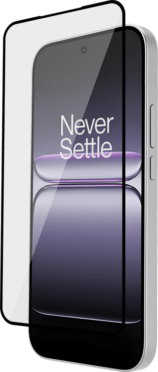 BlueBuilt OnePlus Nord 5 Backcover Schwarz + Panzerglas Doppelpack