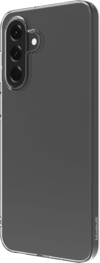 BlueBuilt Samsung Galaxy A17 4G/5G Back Cover Transparent + Screen Protector Glass