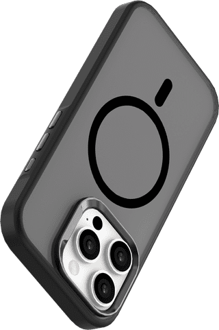 Just in Case Apple iPhone 16 Pro Back Cover with MagSafe and Fall Protection Black