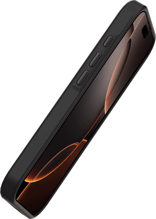 Just in Case Apple iPhone 16 Pro Back Cover with MagSafe and Fall Protection Black