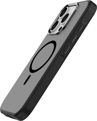 Just in Case Apple iPhone 16 Pro Back Cover with MagSafe and Fall Protection Black