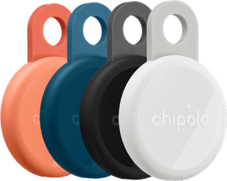 Chipolo LOOP 4-pack Coral, Blue, Black, White