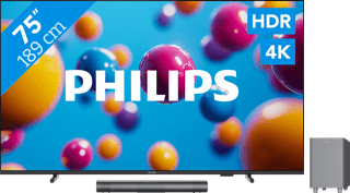 Philips 75 inches PUS7000 4K (2025) + Philips TAB6100