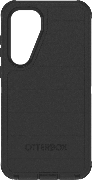 OtterBox Defender Pro Samsung Galaxy S25 FE Back Cover Black