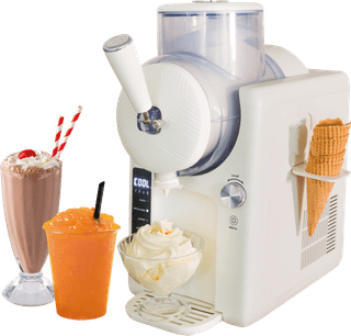 Unold 2-in-1 Slush- und Softeismaschine Sofie