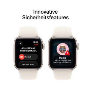 Apple Watch SE 3 40 mm Polarstern Sportarmband M/L