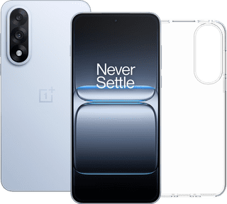 OnePlus Nord 5 512GB Blau 5G + BlueBuilt Backcover Transparent