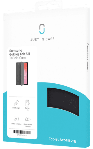 Samsung Galaxy Tab S11 Tri-Fold Book Case Schwarz