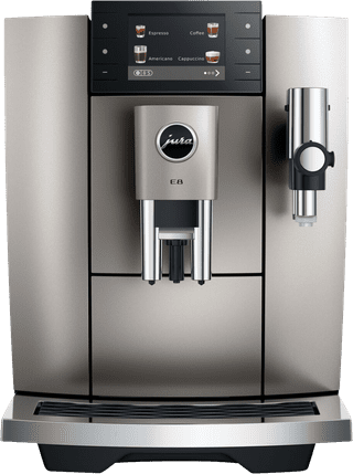 JURA E8 Midnight Silver (ED)