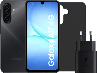 Samsung Galaxy A17 128GB Black 4G + Accessory Pack