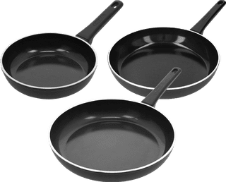 Demeyere Alu Cosi 3 Ceramic Frying Pan Set 24cm + 28cm + 30cm