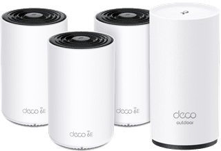 TP-Link Deco XE75 Pro 3-pack + Deco X50 Outdoor