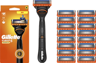 Gillette Fusion5 Power + 17 Ersatzklingen
