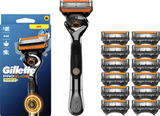 Gillette ProGlide Power + 13 Ersatzklingen