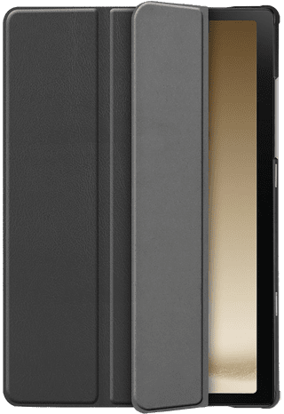 Samsung Galaxy Tab A11/A9 Tri-Fold Book Case Schwarz