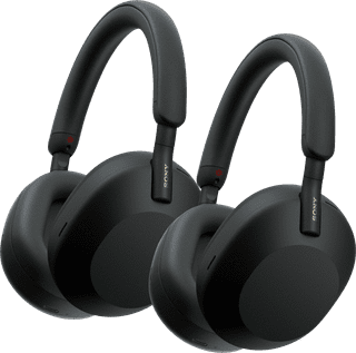 Sony WH-1000XM5 Doppelpack Schwarz