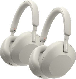 Sony WH-1000XM5 Doppelpack Silber