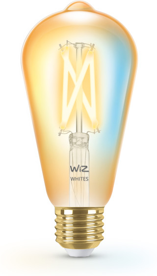 WiZ Smart Filament Light Edison - Warm to Cool White Light - E27