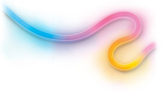 WiZ Neon Light Strip for indoors - Colored and white light - 3m