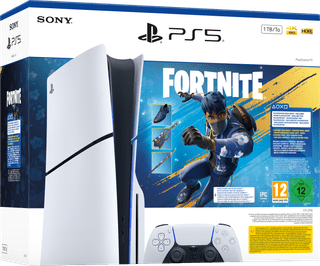 PlayStation 5 Slim Disc Edition - Fortnite Flowering Chaos Bundle