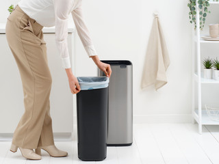 Brabantia Bo Touch Bin 30 Liter Matt Steel Fingerprint Proof