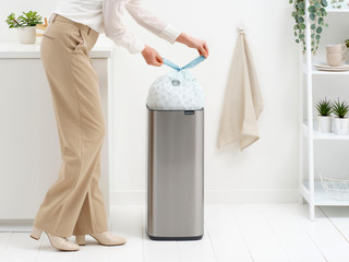 Brabantia Bo Touch Bin 30 Liter Matt Steel Fingerprint Proof