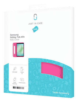 Just in Case Samsung Galaxy Tab A11 Plus Kids Cover Rosa