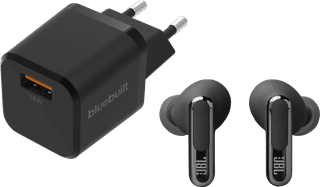 JBL Live Beam 3 Black + BlueBuilt Quick Charge Charger