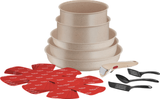 Tefal Delight ON Topf- und Pfannenset 17-teilig