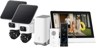 eufyCam S4 Doppelpack + HomeBase 3 + Video Doorbell E340 + Smart Display E10
