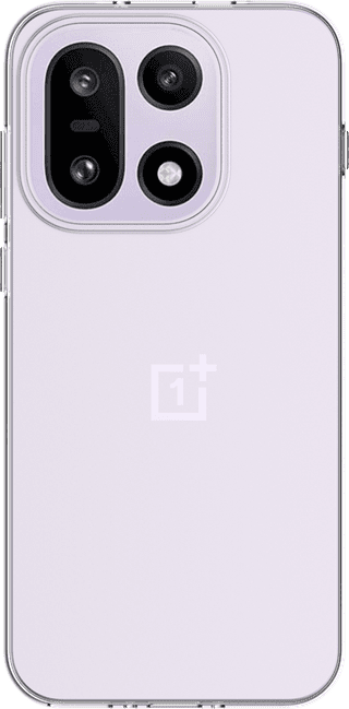 Just in Case Soft Design OnePlus 15 Back Cover Transparent