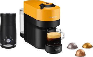 De'Longhi Nespresso Vertuo Pop ENV90.Y + Pierre Milk Frother