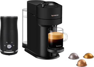 De'Longhi Nespresso Vertuo Next ENV120.BM + Pierre Milchaufschäumer