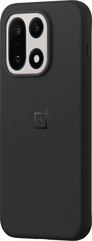 OnePlus 15 Sandstone Backcover mit Magnet Schwarz