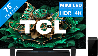 TCL 75 inches QD Mini-LED C71K 4K (2025) + TCL Q85H PRO