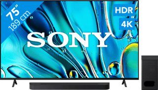 Sony Bravia 3 75" LED 4K (2025) + Sony Bravia Theatre Bar 6