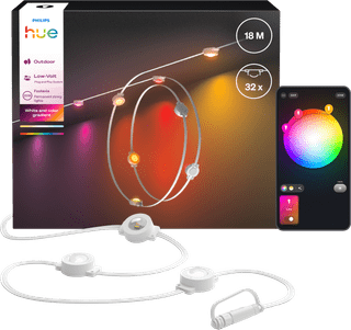 Philips Hue Ambiance Festavia Permanent Lichterkette 18 Meter